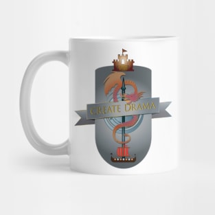 Create Drama Snake-Spear Mug